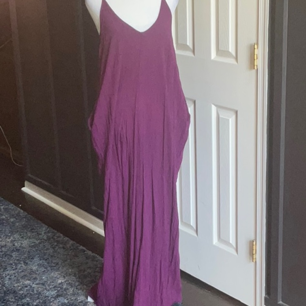 Love Stitch Purple Midi Dress